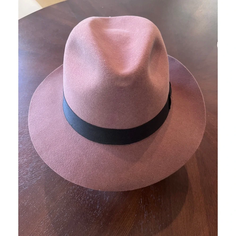 Country Gentleman Fedora Mens Medium Brown Excellent Dynafelt Wool Vintage Hat